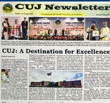 CUJ news letter